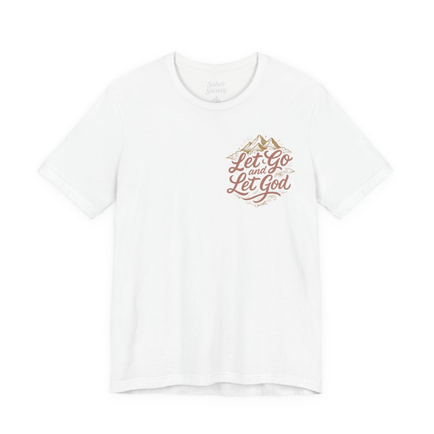 🏔️Let Go and Let God⛰️ – Mountains & Mercy Tee