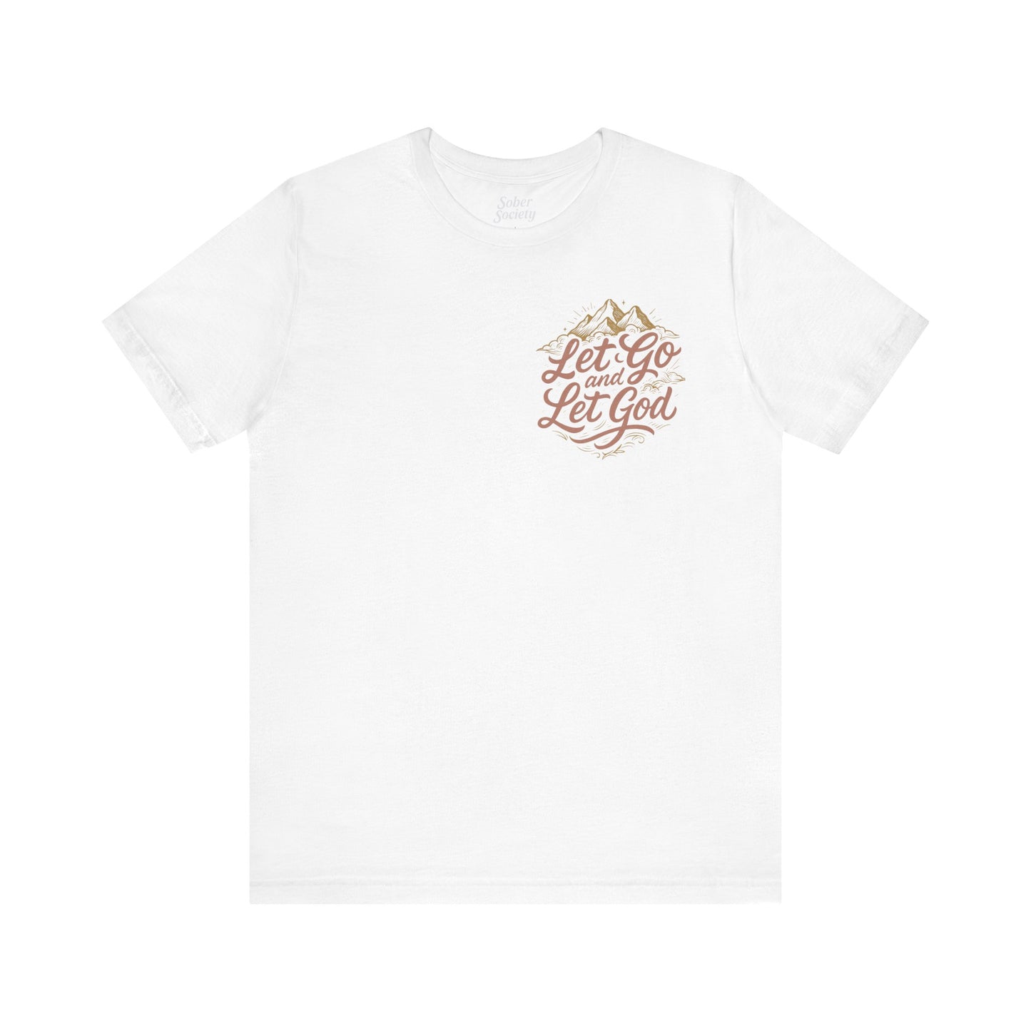 🏔️Let Go and Let God⛰️ – Mountains & Mercy Tee