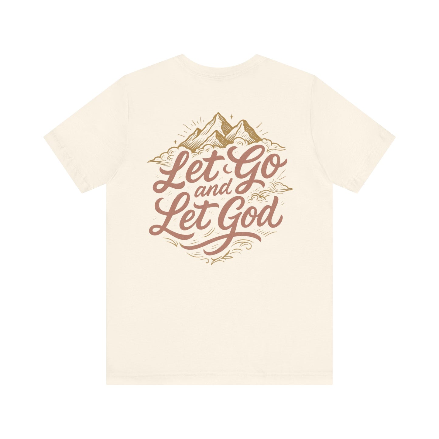 🏔️Let Go and Let God⛰️ – Mountains & Mercy Tee