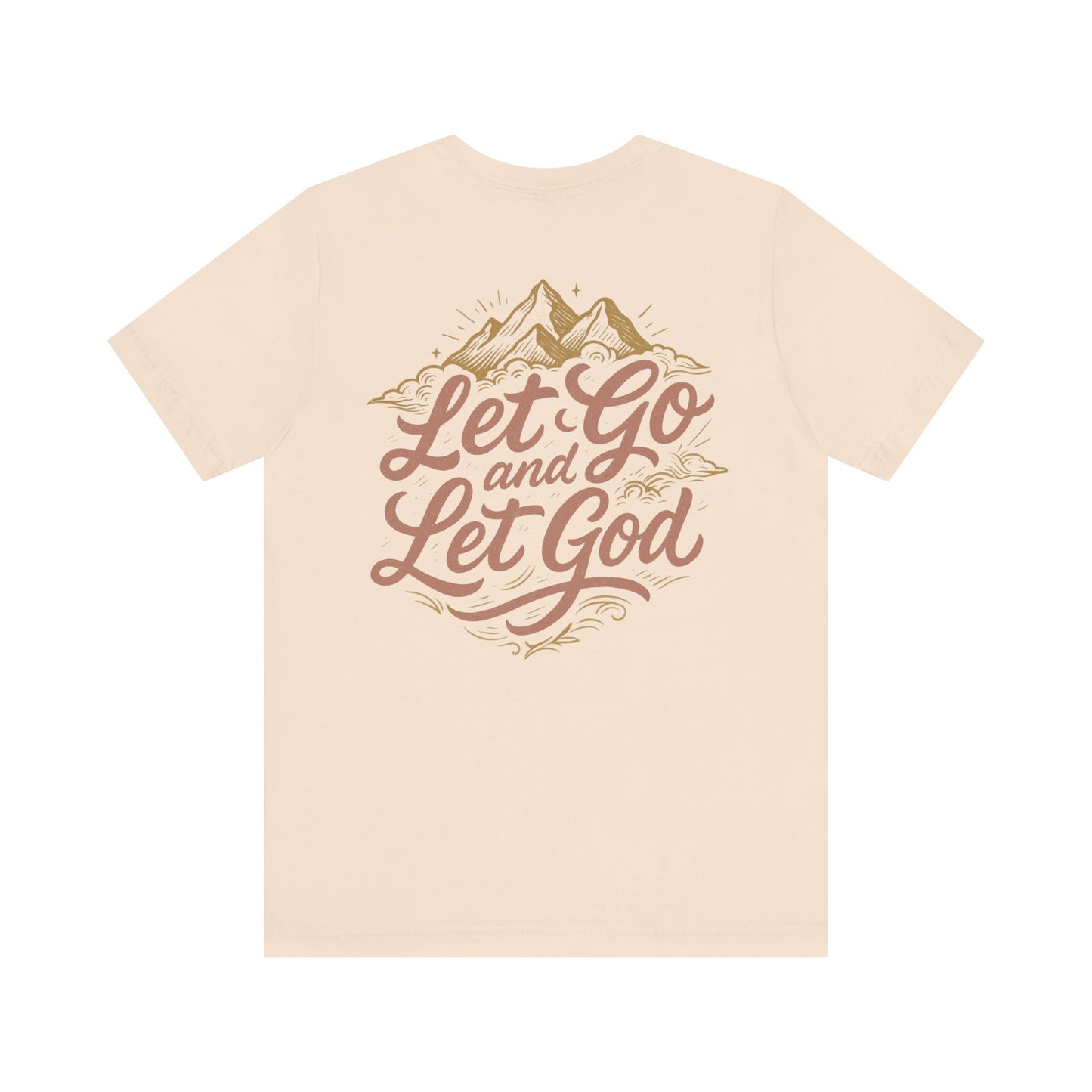 🏔️Let Go and Let God⛰️ – Mountains & Mercy Tee