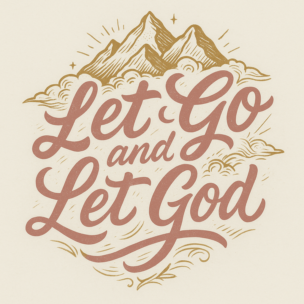 🏔️Let Go and Let God⛰️ – Mountains & Mercy Tee