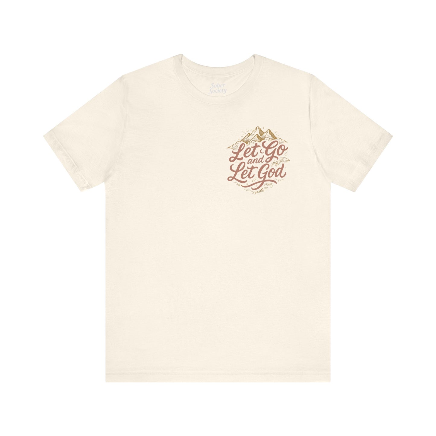 🏔️Let Go and Let God⛰️ – Mountains & Mercy Tee