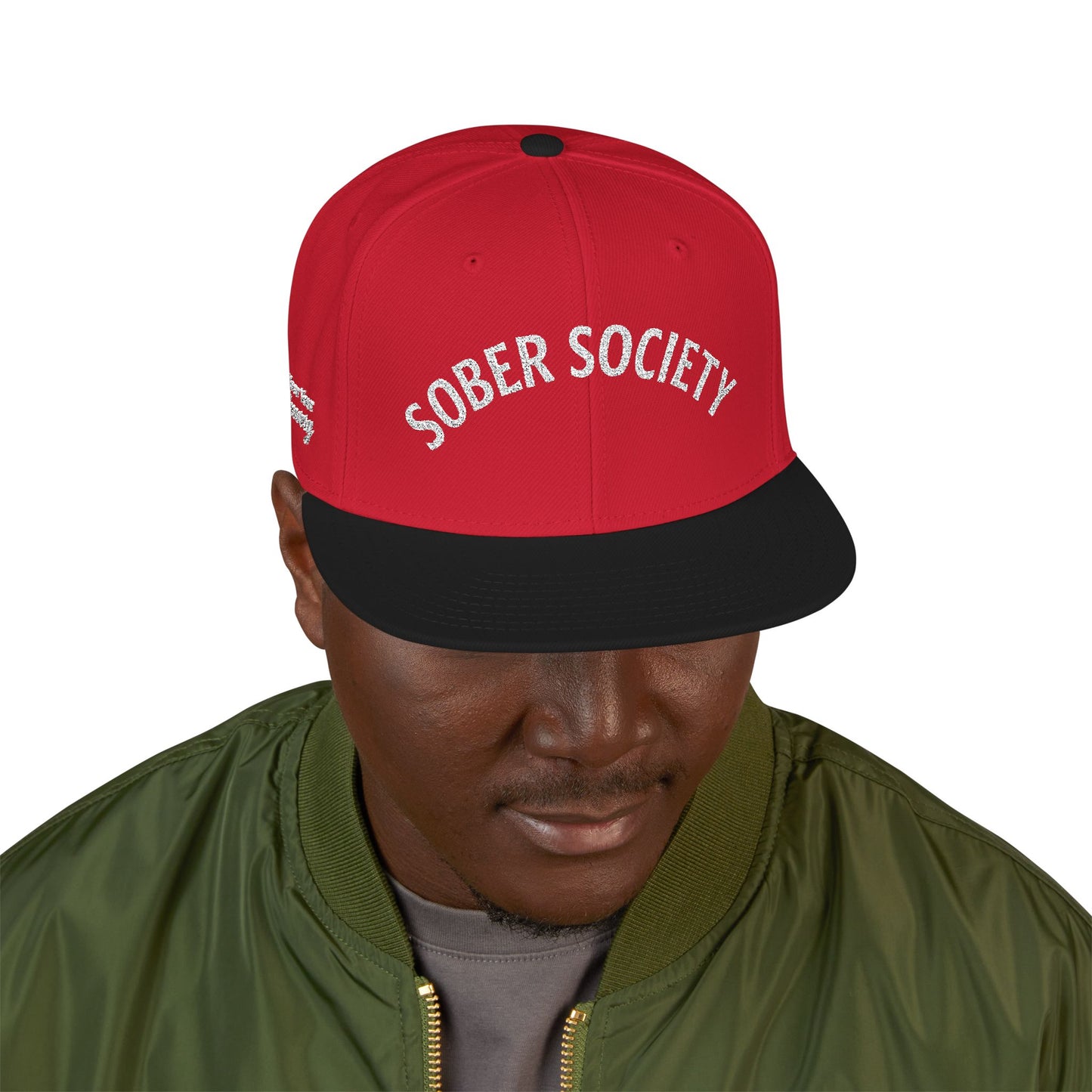 Sober Society Co. Snapback Hat