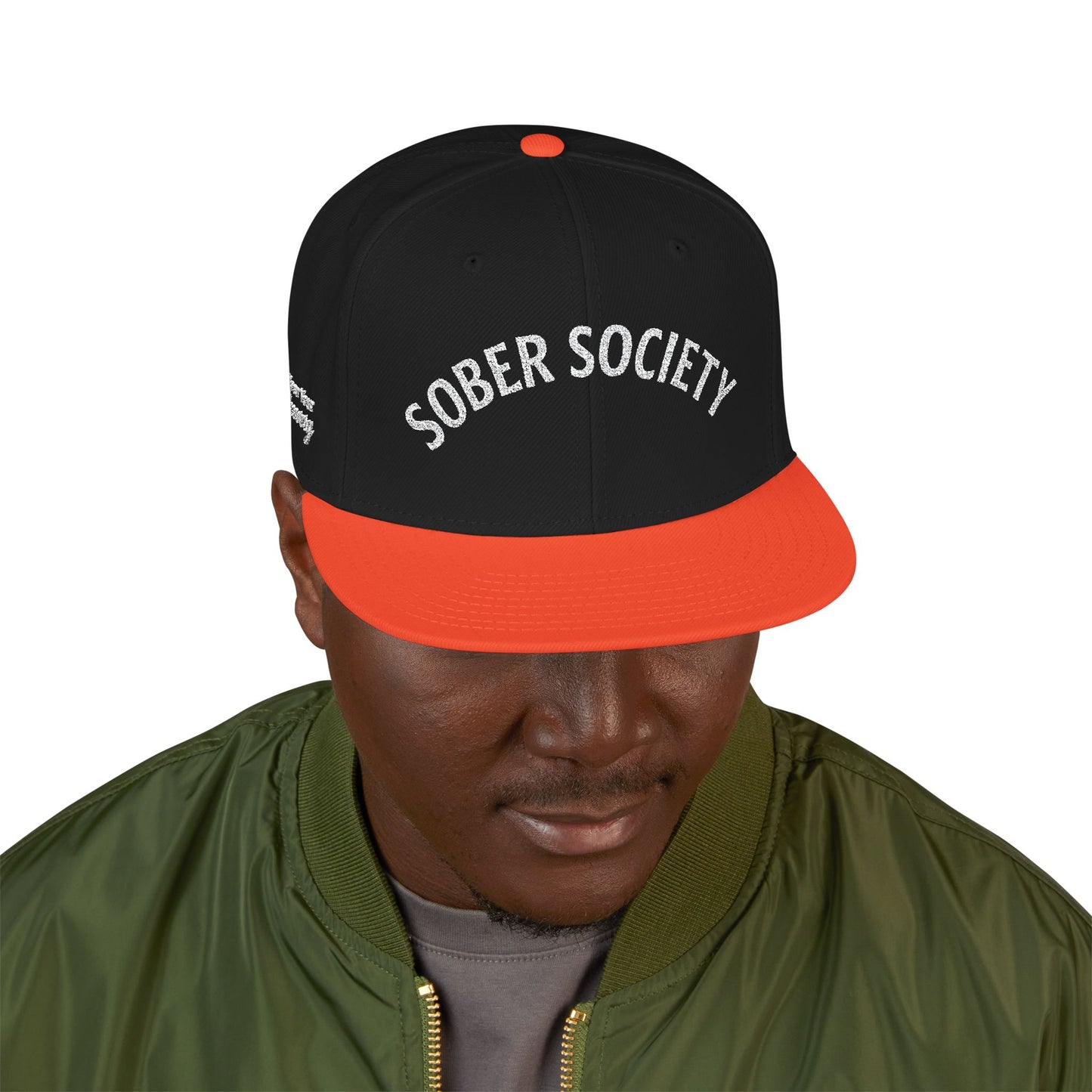 Sober Society Co. Snapback Hat
