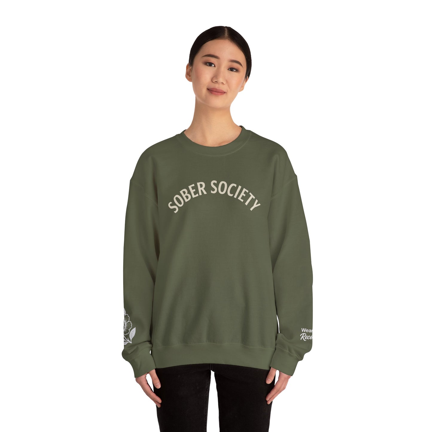 Sober Society Crewneck Sweatshirt