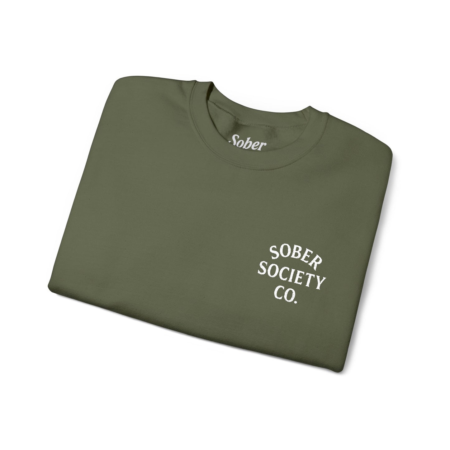 Sober Society Crewneck Sweatshirt