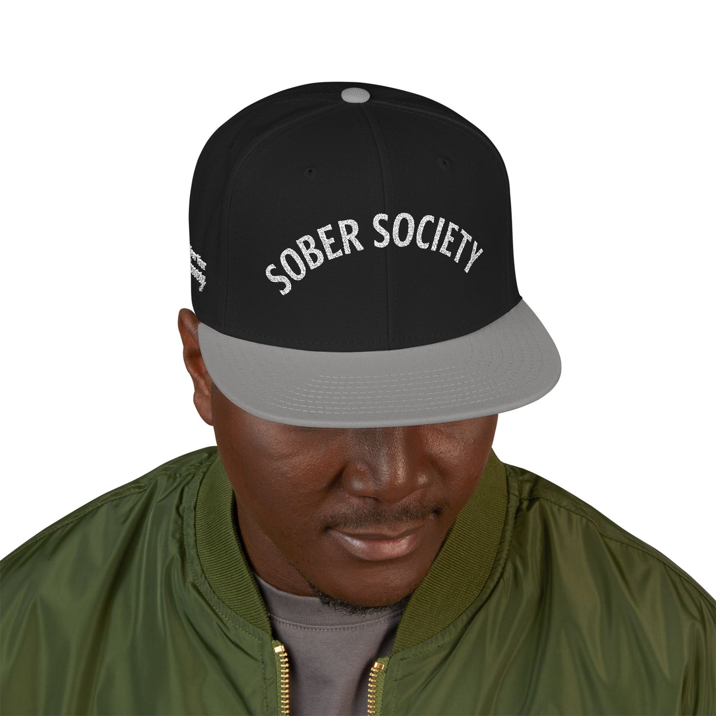 Sober Society Co. Snapback Hat