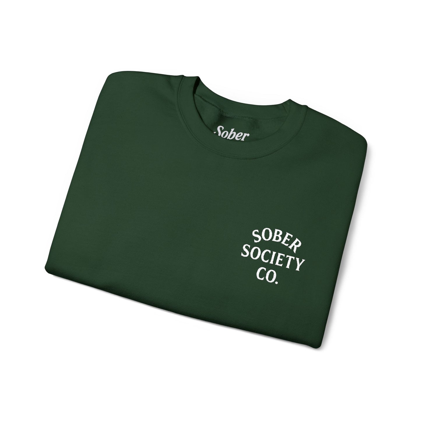Sober Society Crewneck Sweatshirt