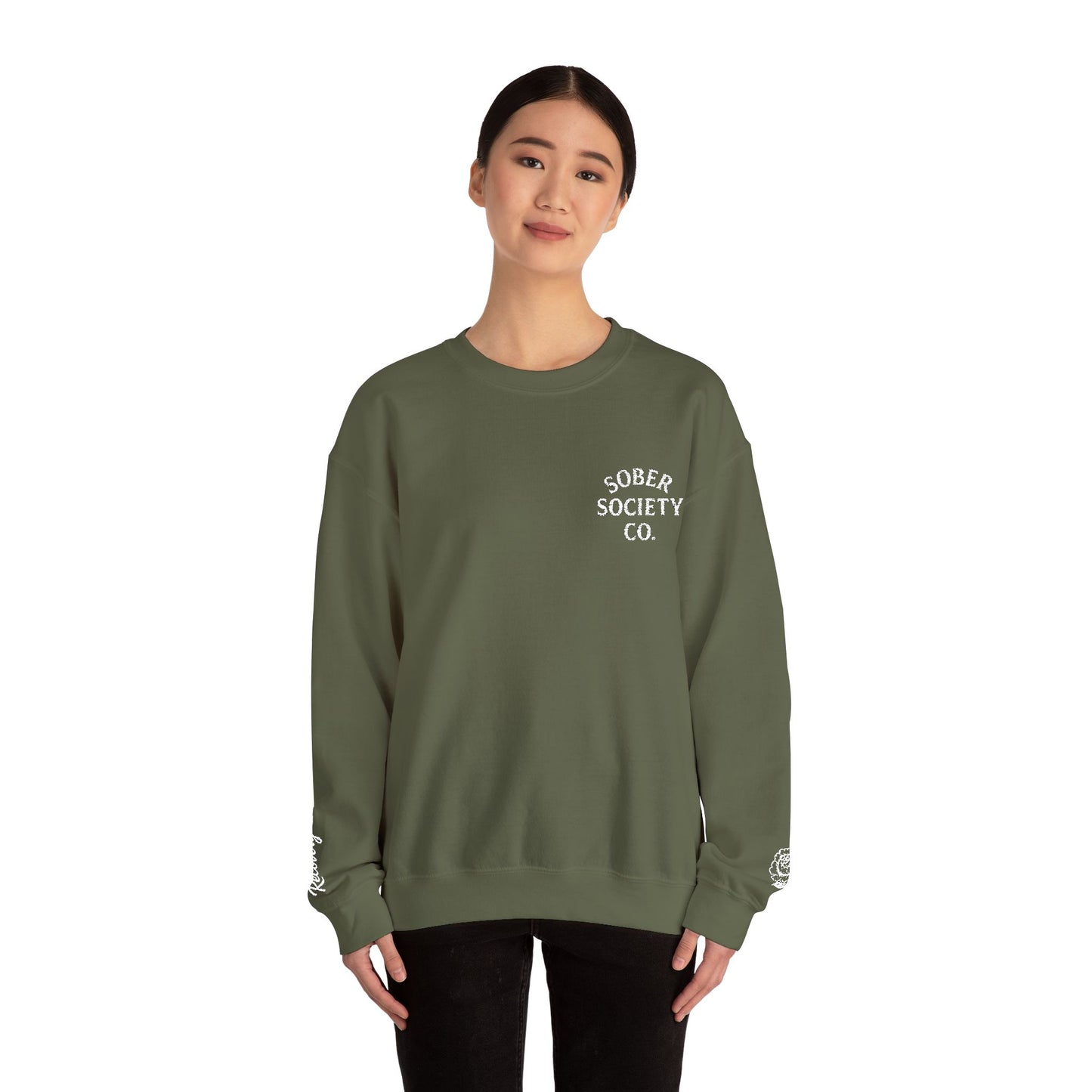 Sober Society Crewneck Sweatshirt