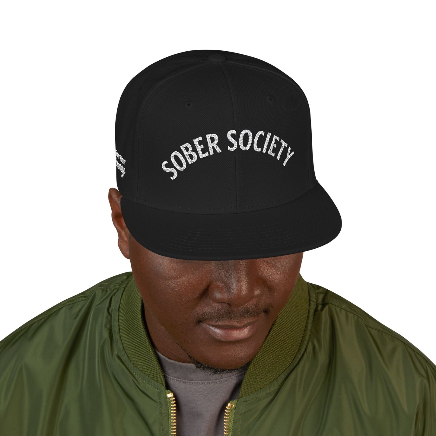 Sober Society Co. Snapback Hat