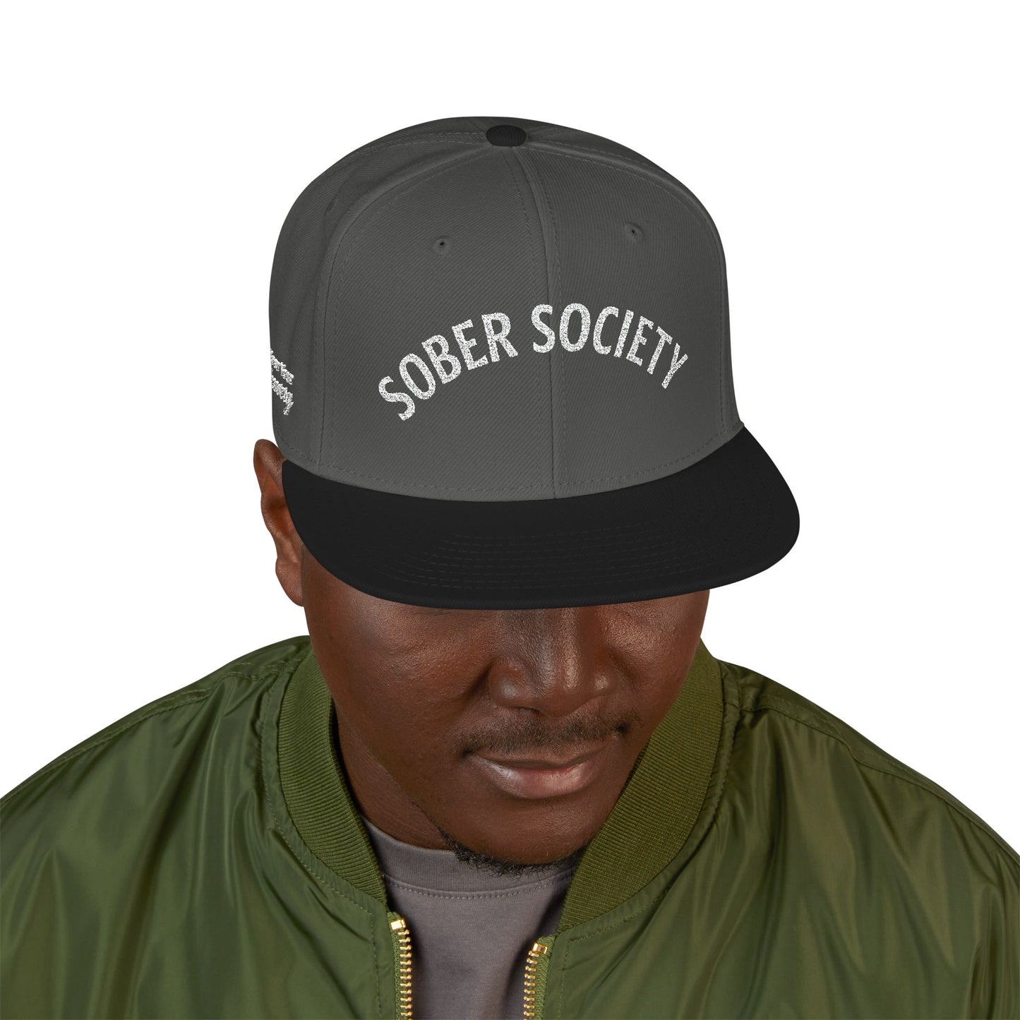 Sober Society Co. Snapback Hat