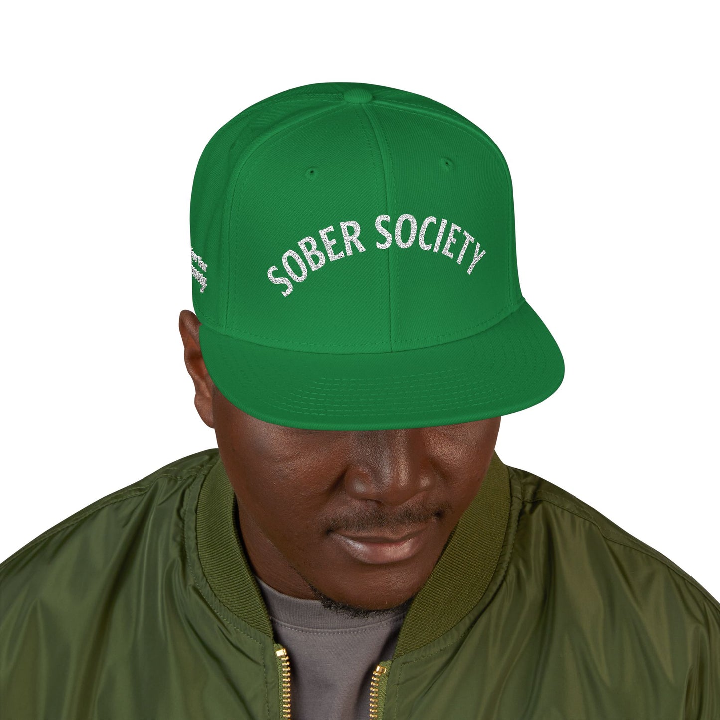 Sober Society Co. Snapback Hat