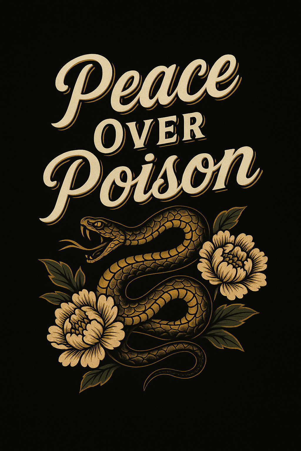 Peace Over Poison Tee