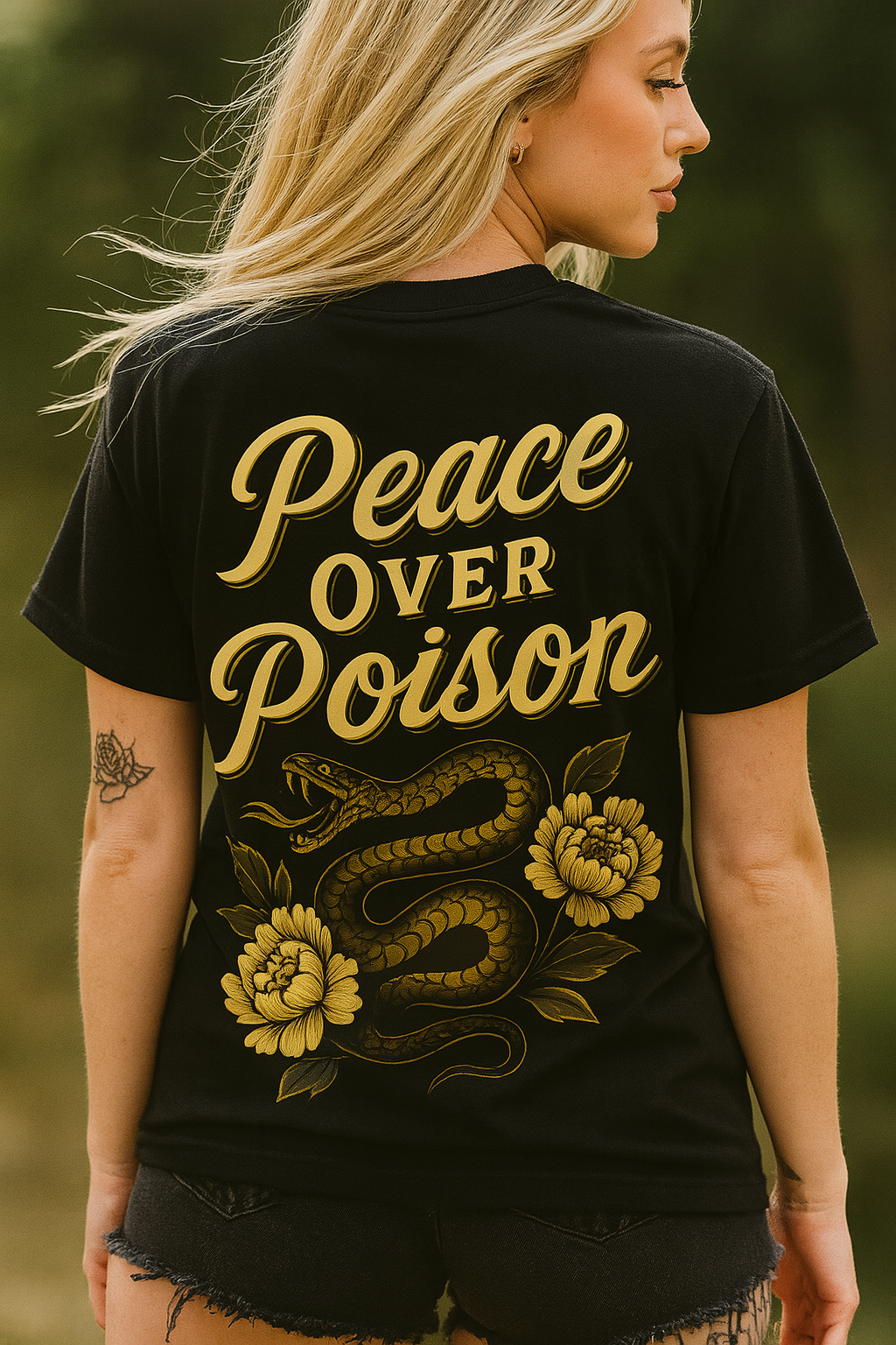 Peace Over Poison Tee