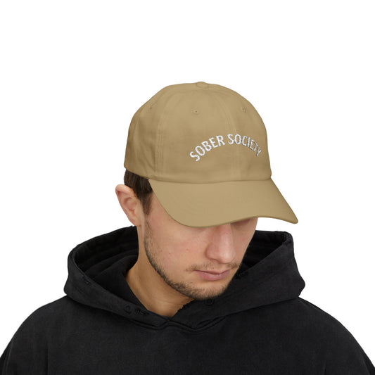 Sober Society Classic Dad Cap