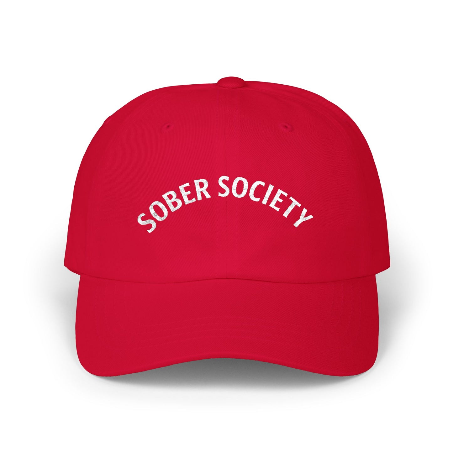 Sober Society Classic Dad Cap