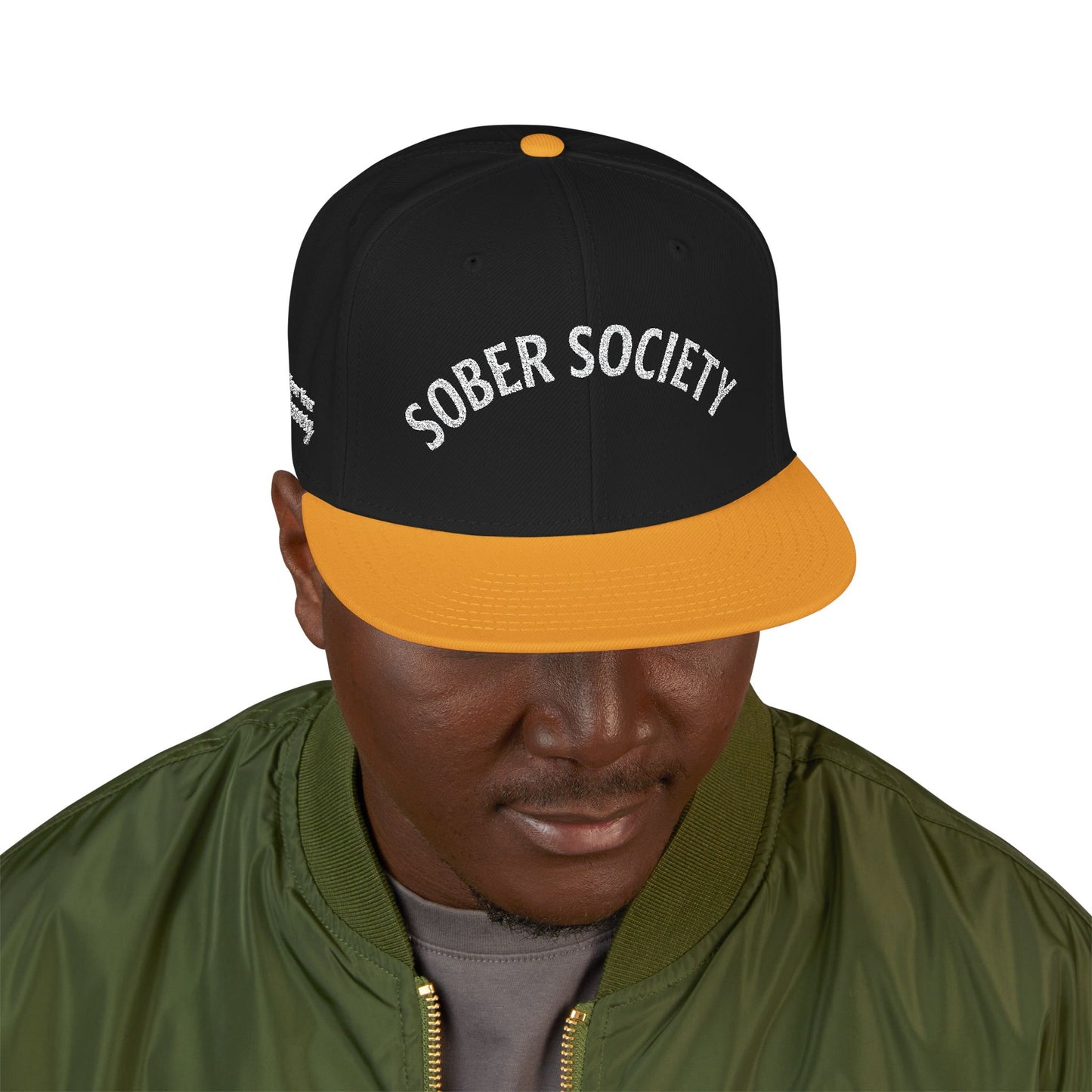 Sober Society Co. Snapback Hat