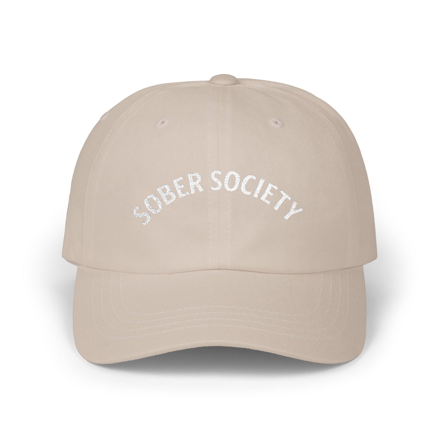 Sober Society Classic Dad Cap